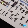 KELIK K72134 Ki-84 Hayate - interior 3D decals for Arma Hobby kit 1/72